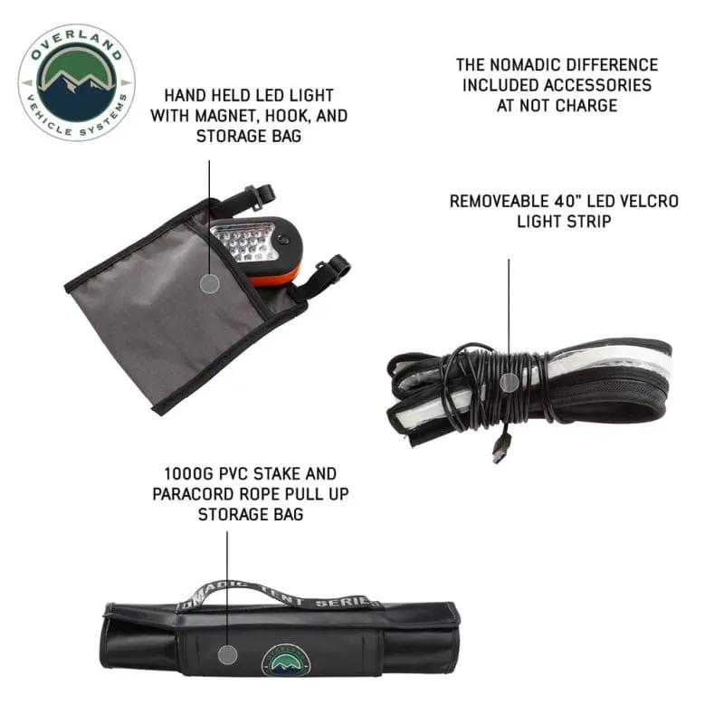 Overland Vehicle Systems Nomadic Soft Shell Rooftop Tent