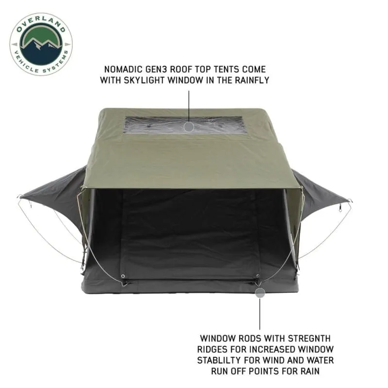Overland Vehicle Systems Nomadic Soft Shell Rooftop Tent