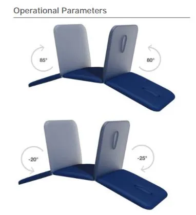 Plinth 513 3-Section Physiotherapy Bed