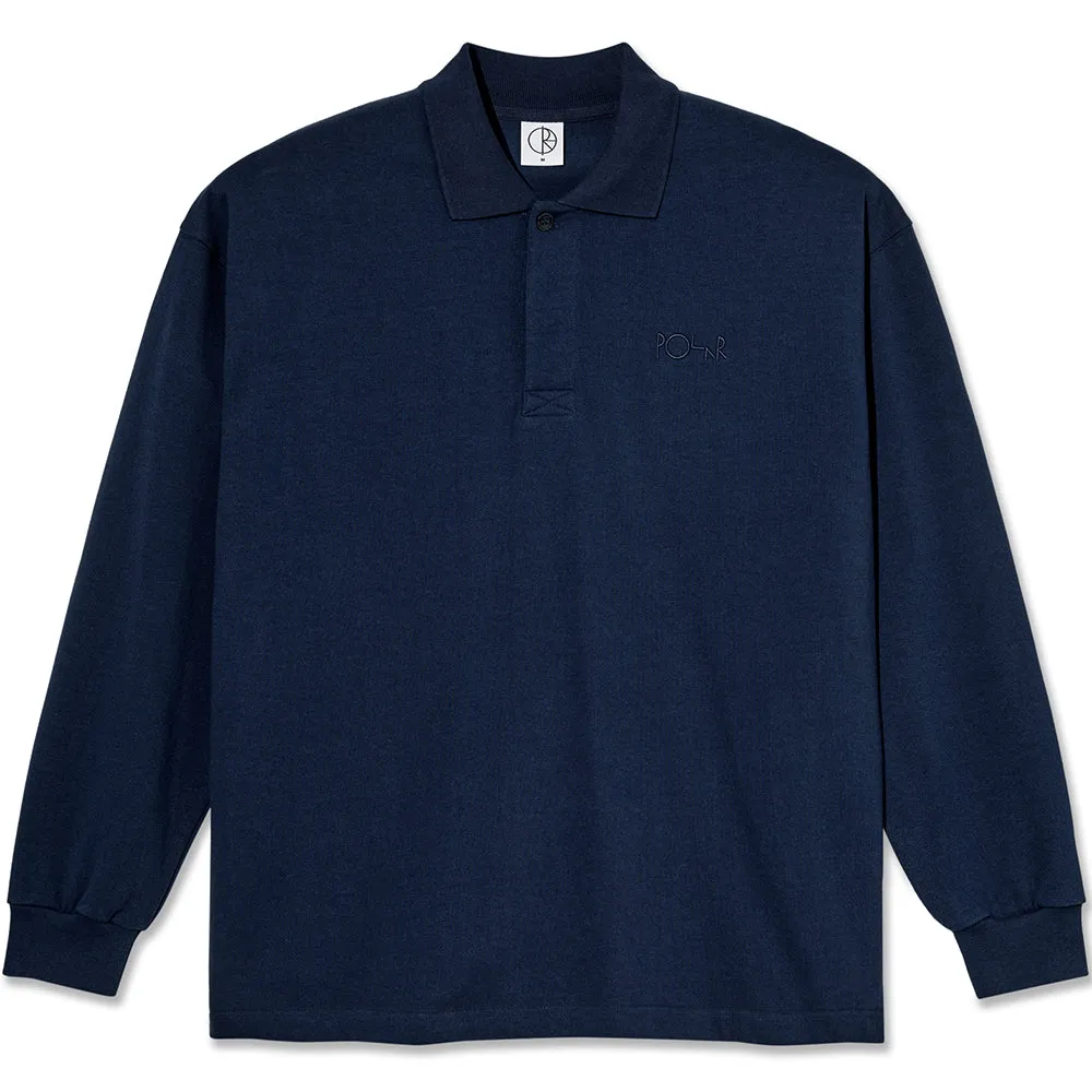 Polar Skate Co Rugby Shirt Dark Blue