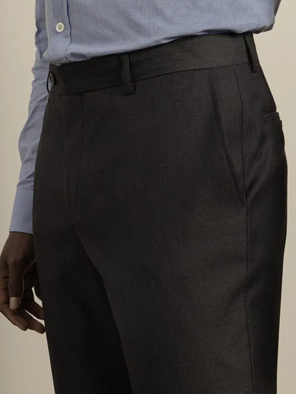 Polo Custom Fit Travel Suit Charcoal