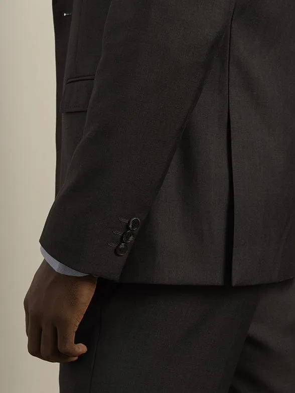 Polo Custom Fit Travel Suit Charcoal