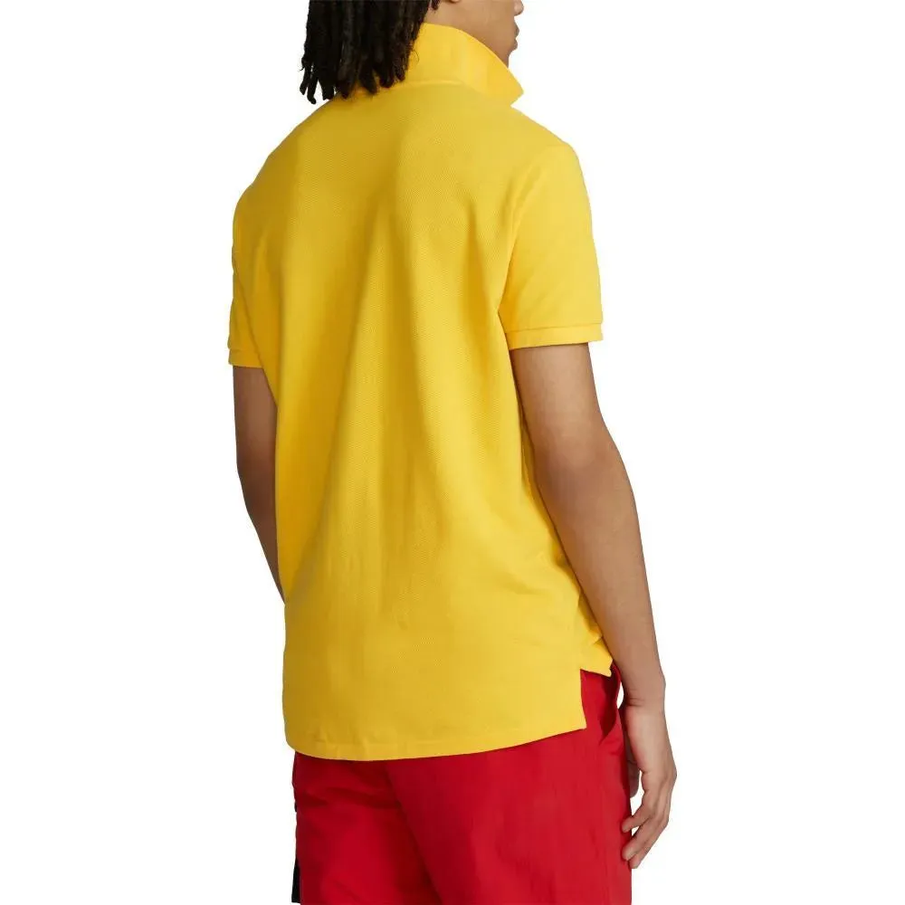Polo de piqué Custom Slim Fit
