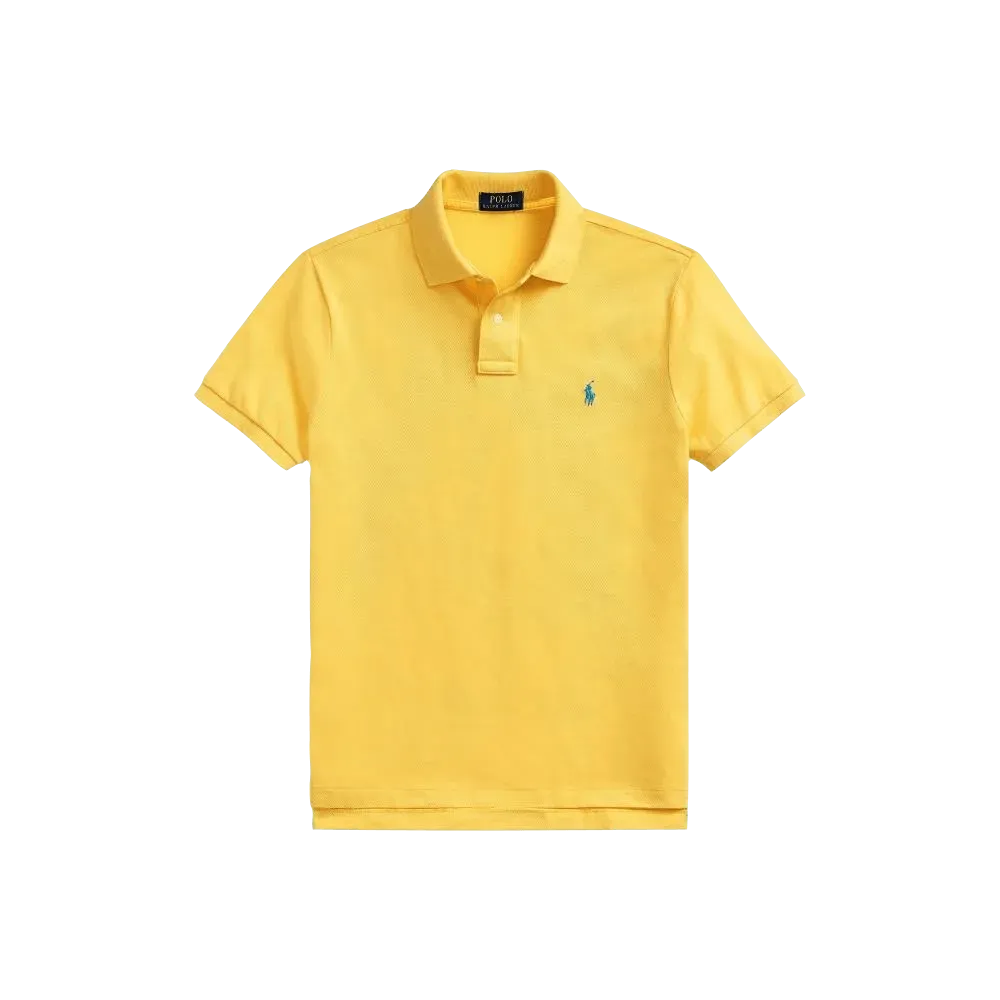 Polo de piqué Custom Slim Fit
