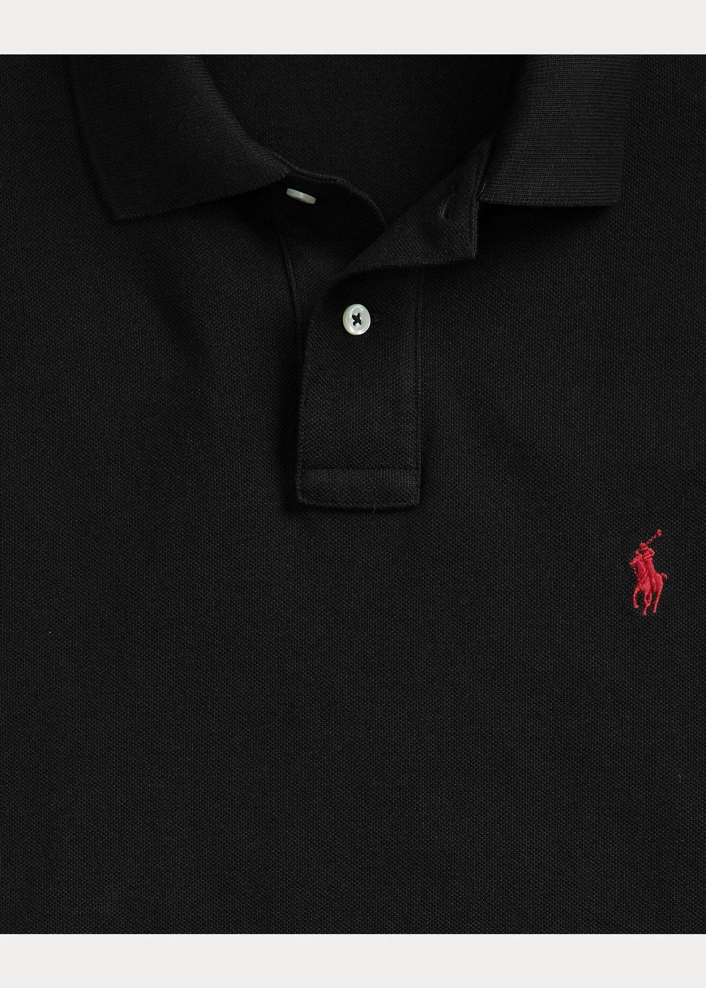 Polo de piqué Custom Slim Fit