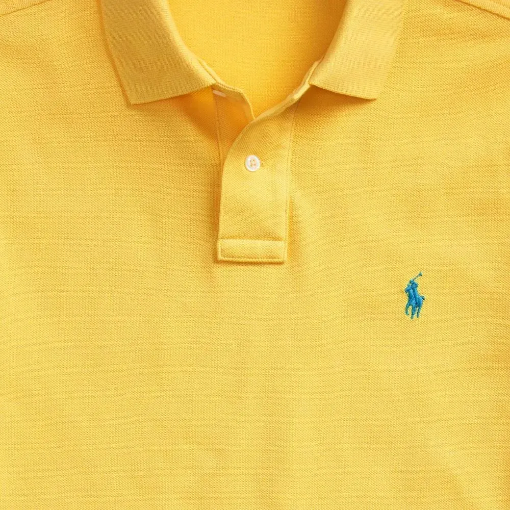 Polo de piqué Custom Slim Fit
