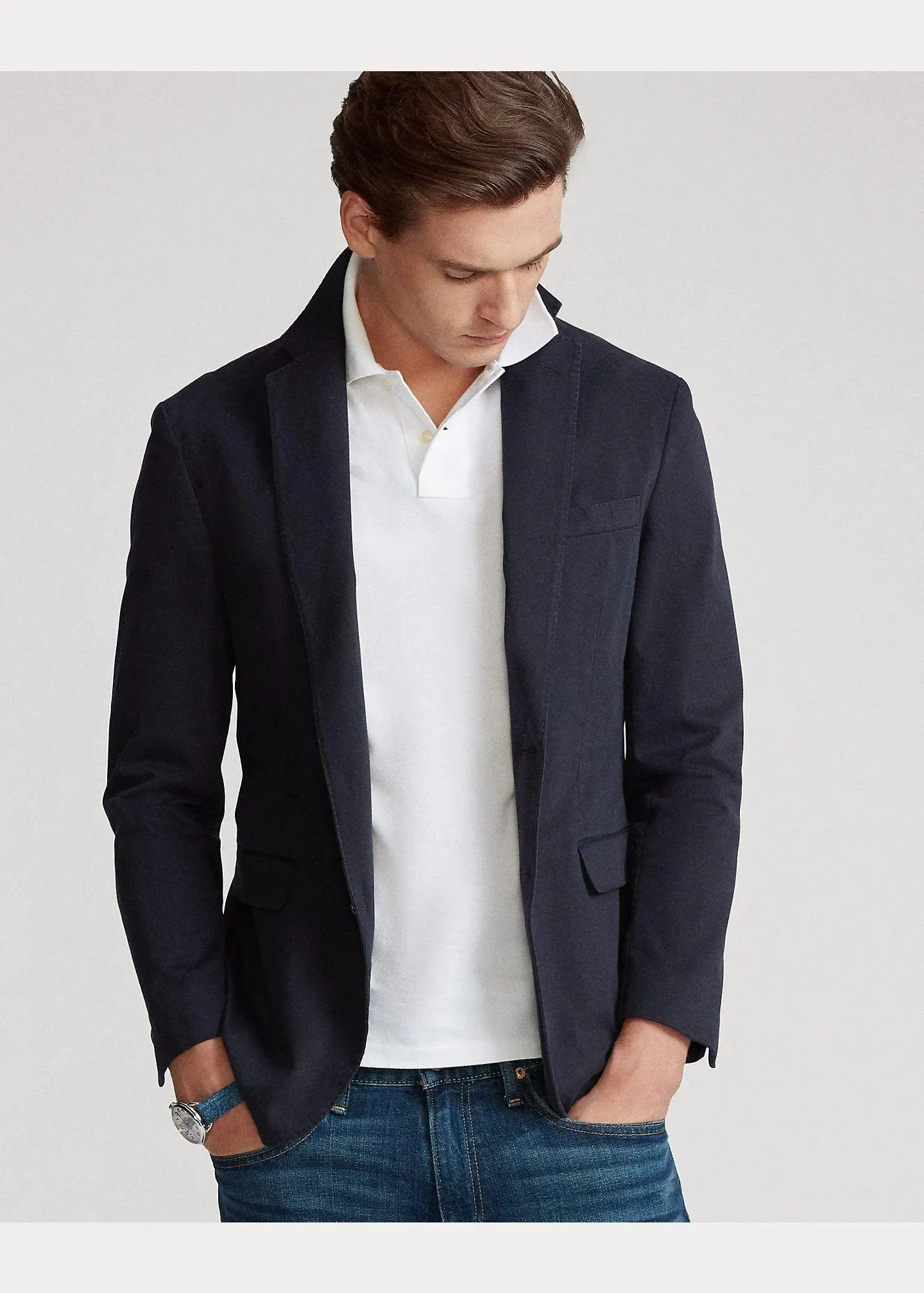 Polo de piqué Custom Slim Fit