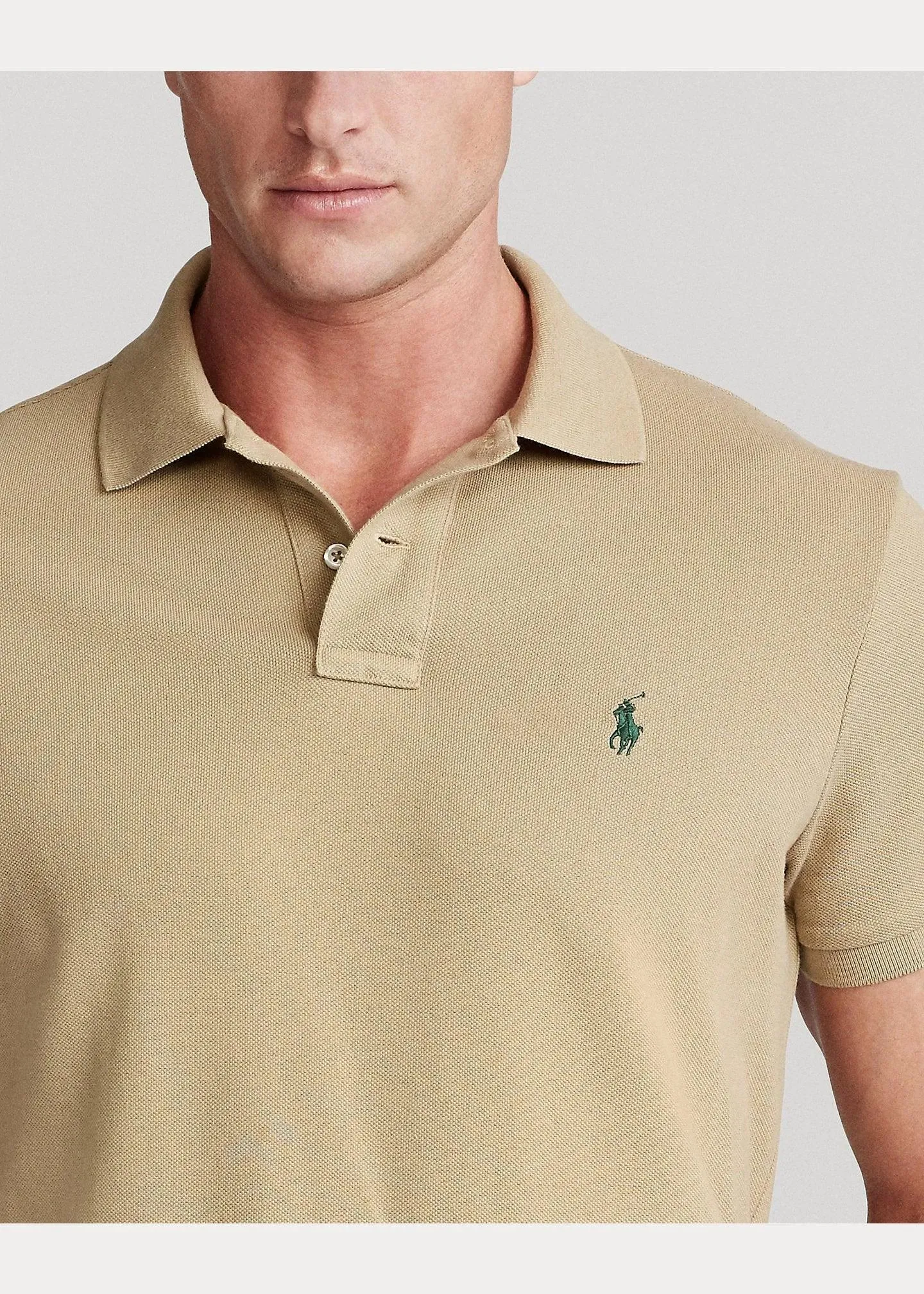 Polo de piqué Custom Slim Fit