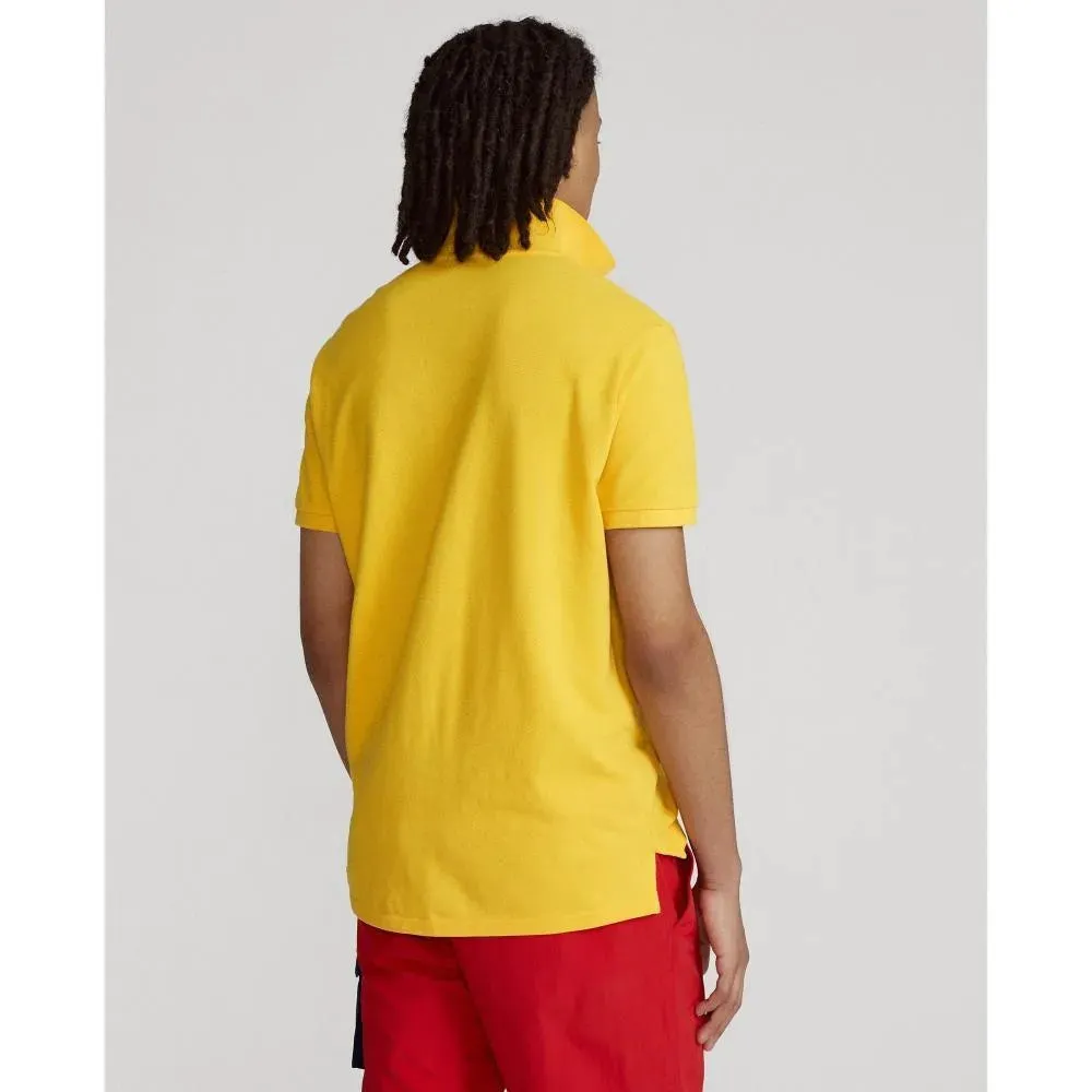 Polo de piqué Custom Slim Fit