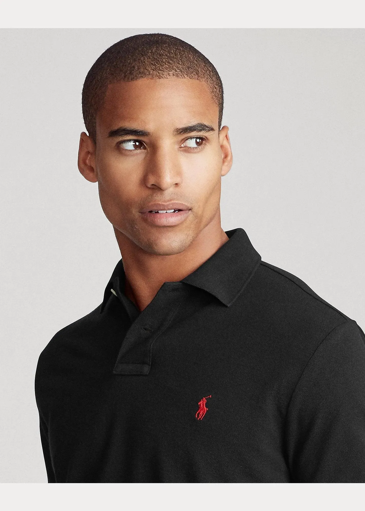 Polo de piqué Custom Slim Fit