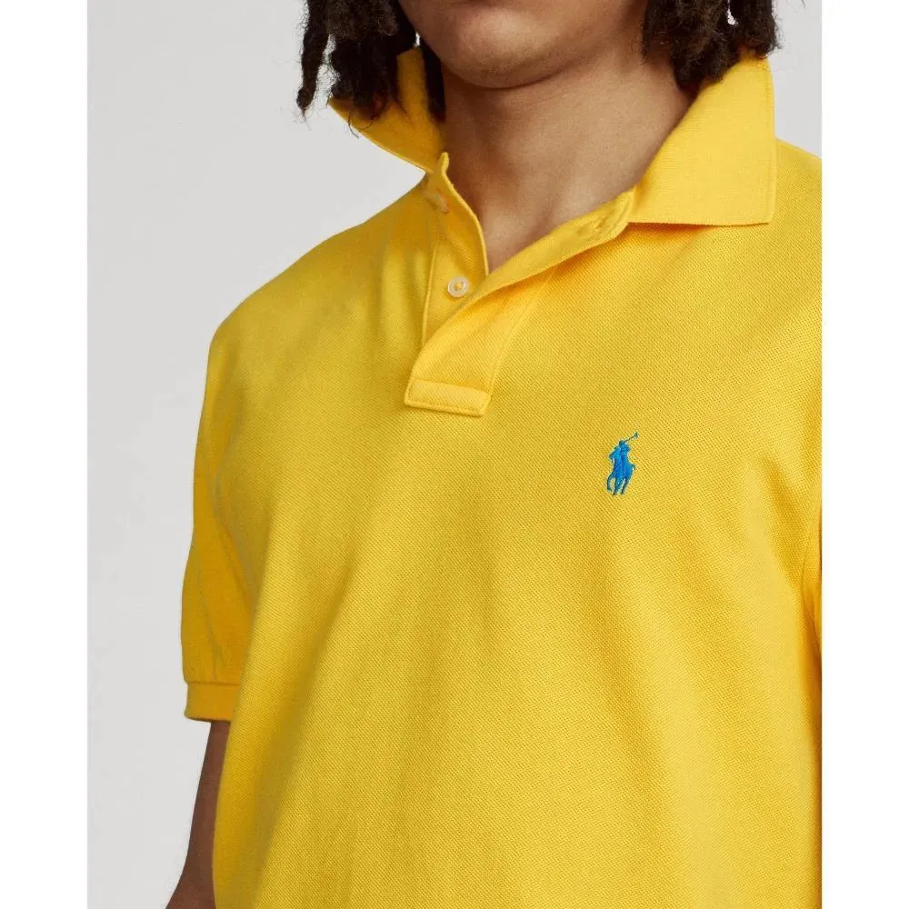 Polo de piqué Custom Slim Fit