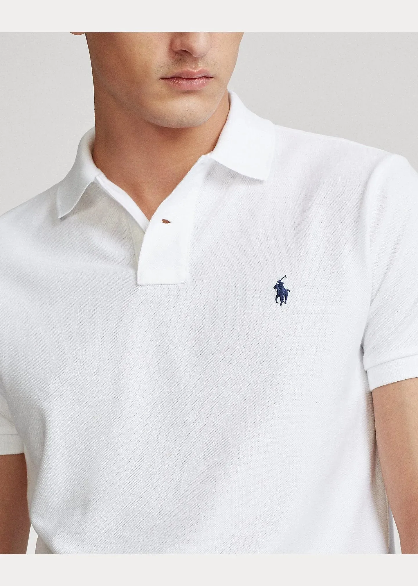 Polo de piqué Custom Slim Fit