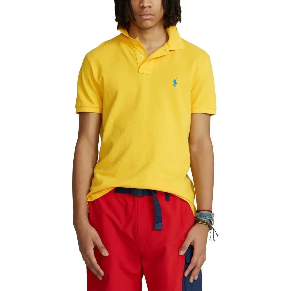 Polo de piqué Custom Slim Fit