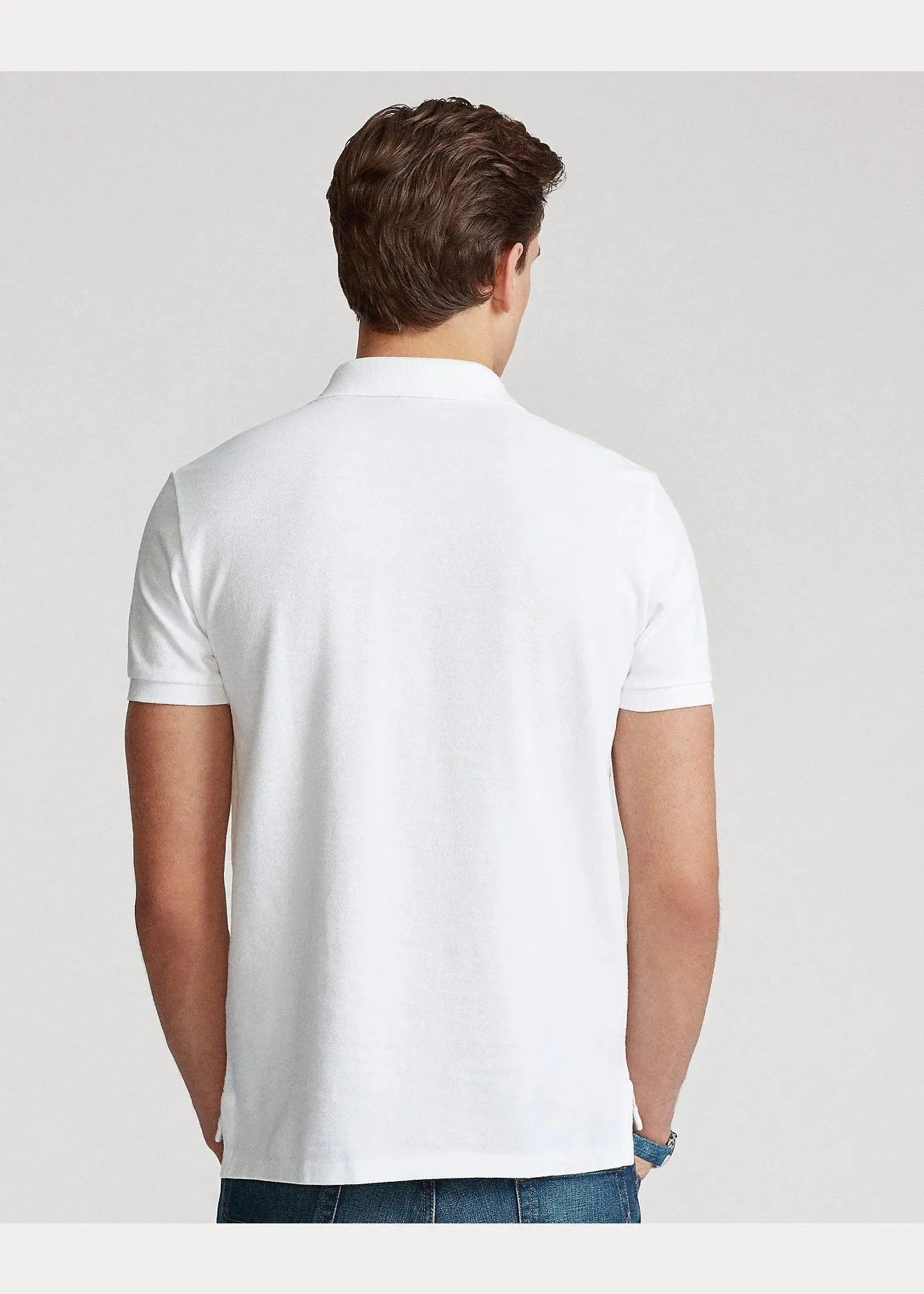 Polo de piqué Custom Slim Fit