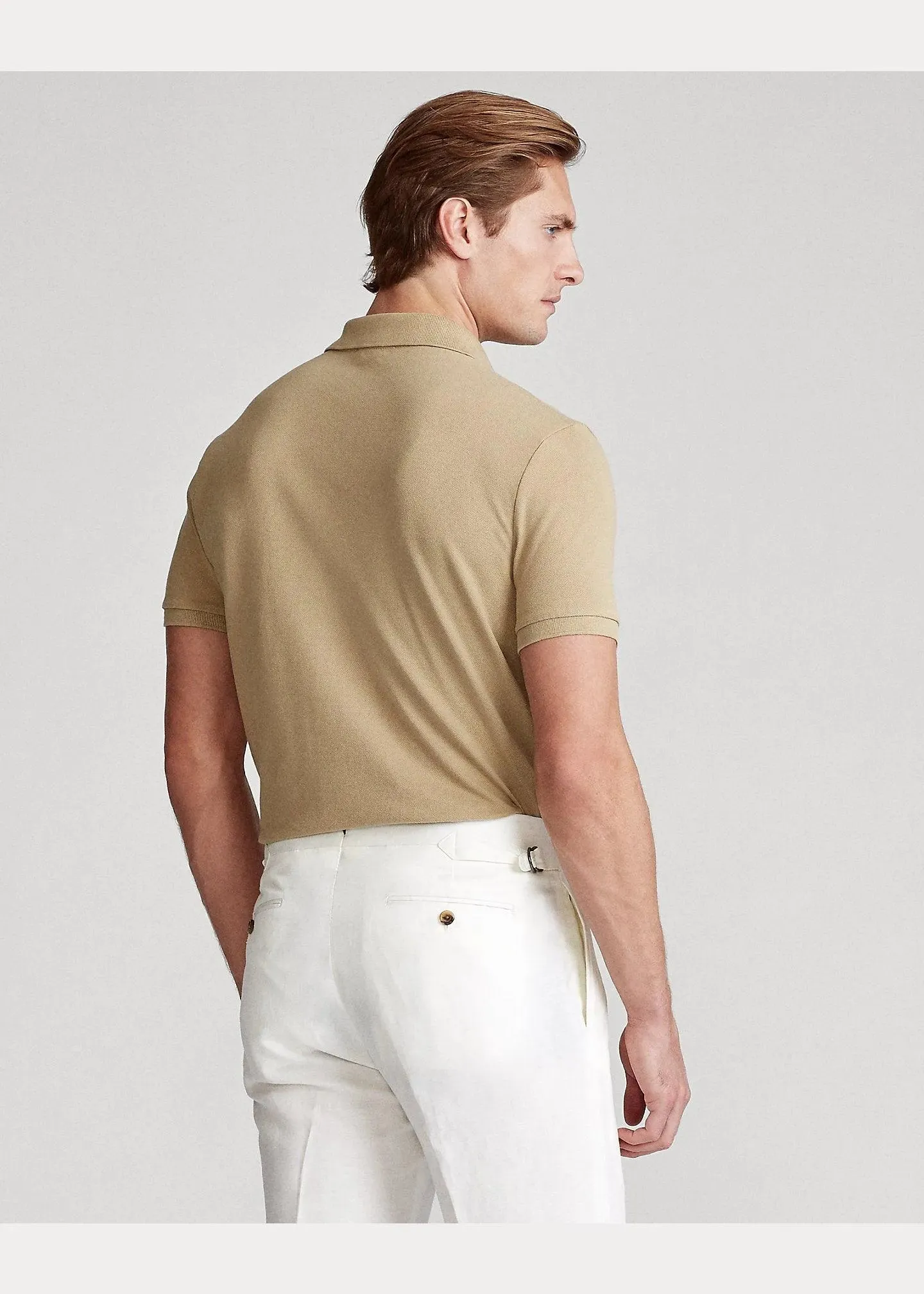 Polo de piqué Custom Slim Fit