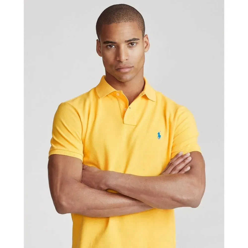 Polo de piqué Custom Slim Fit