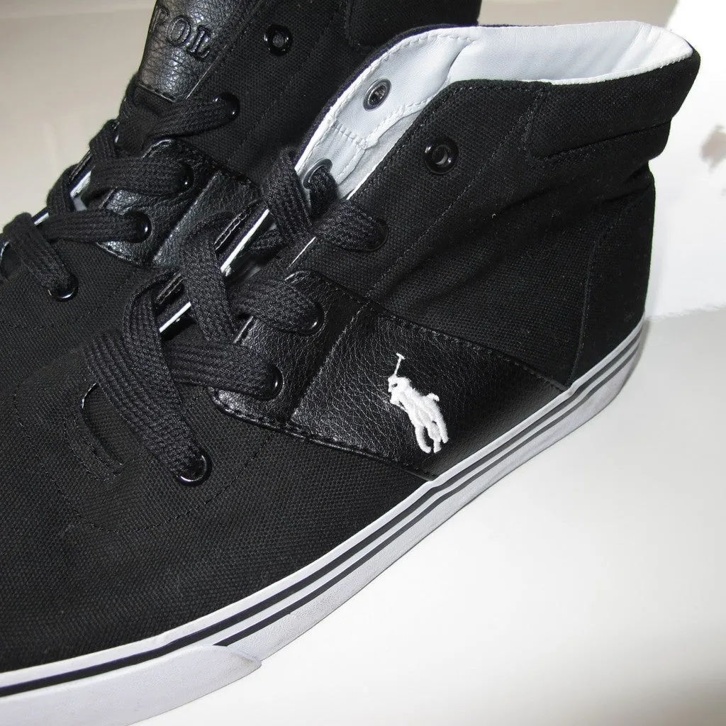 Polo Ralph Lauren Henderson Hi-Top Sneaker Men Shoes New!