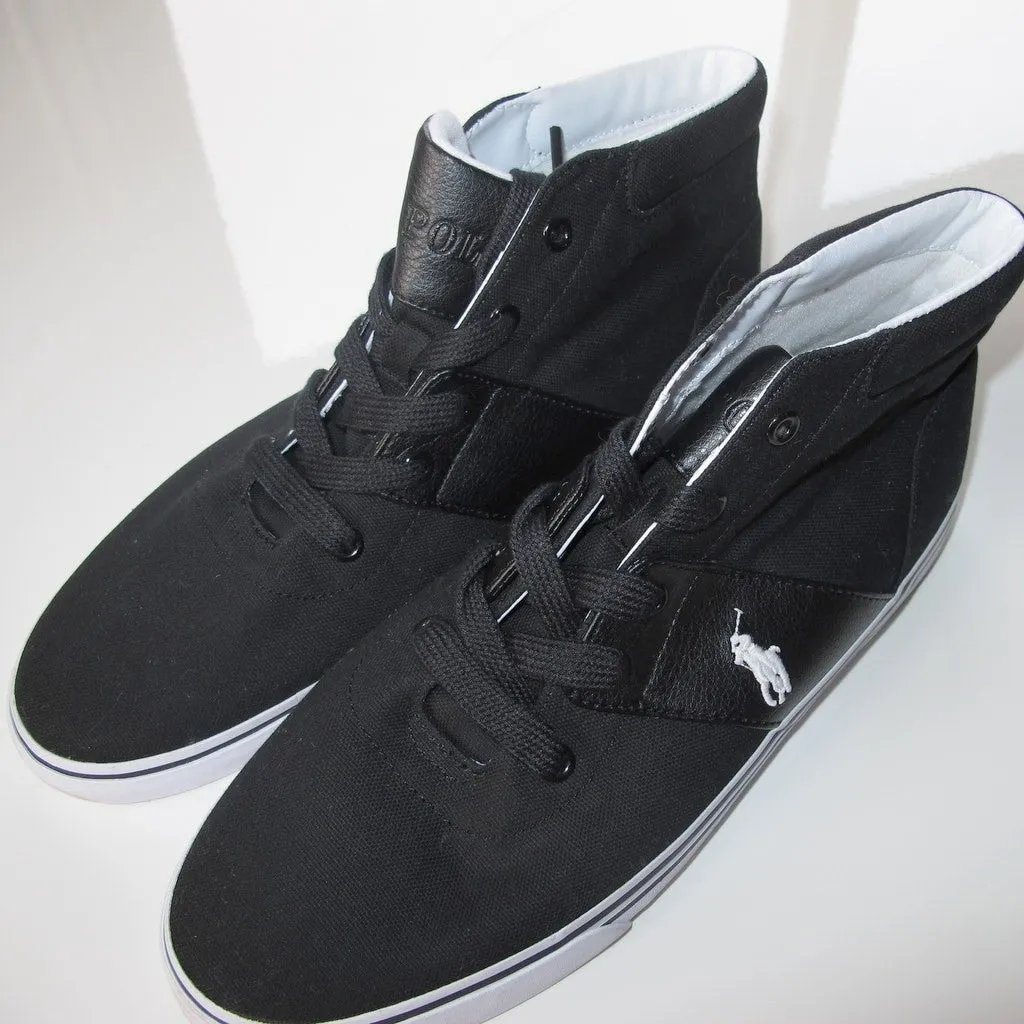 Polo Ralph Lauren Henderson Hi-Top Sneaker Men Shoes New!