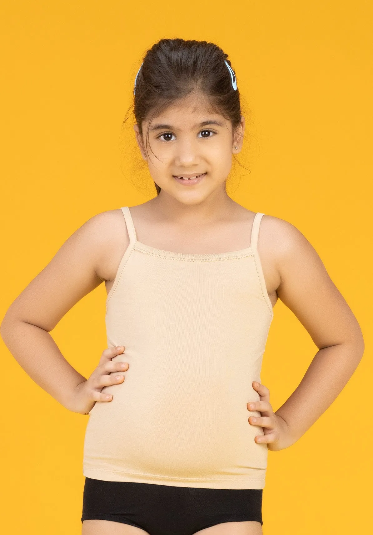 Primary Girls Slip Beige Tencel Modal