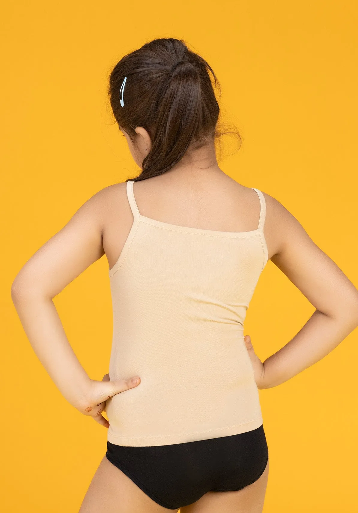 Primary Girls Slip Beige Tencel Modal