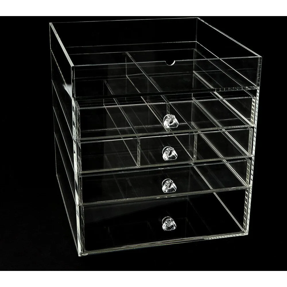 Professional Acrylic Storage Display - Organizes Nail Arts, Dipping Powders, Gel Nail &amp; Much More - Each