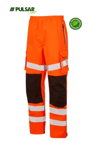 PULSAR® LIFE Waterproof HV Orange Overtrouser