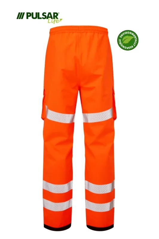 PULSAR® LIFE Waterproof HV Orange Overtrouser