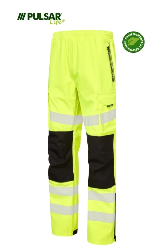 PULSAR® LIFE Waterproof HV Yellow Overtrouser
