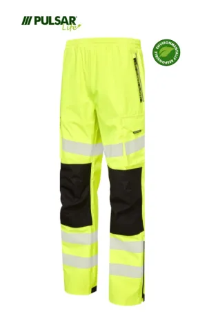 PULSAR® LIFE Waterproof HV Yellow Overtrouser