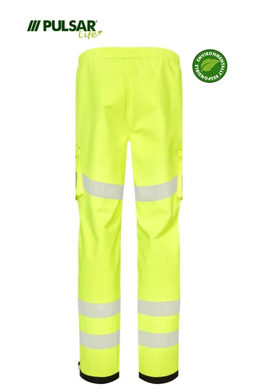 PULSAR® LIFE Waterproof HV Yellow Overtrouser