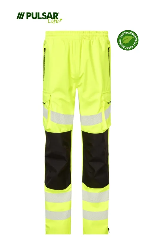 PULSAR® LIFE Waterproof HV Yellow Overtrouser
