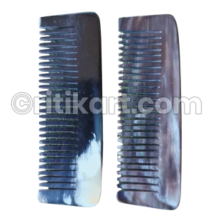 Pure Buffalo Horn Baby Hair Comb 8cm(Pack of 2)