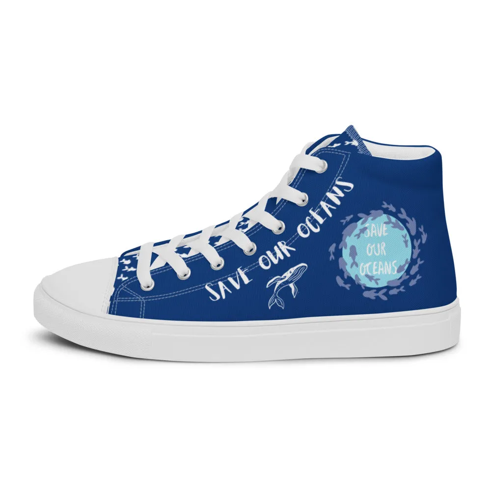 QG Save Our Oceans Women's Hi-Tops