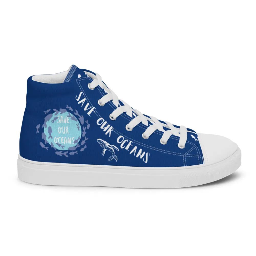 QG Save Our Oceans Women's Hi-Tops