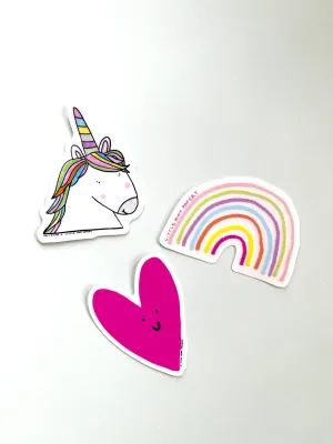 Rainbows   Unicorn Sticker Pack