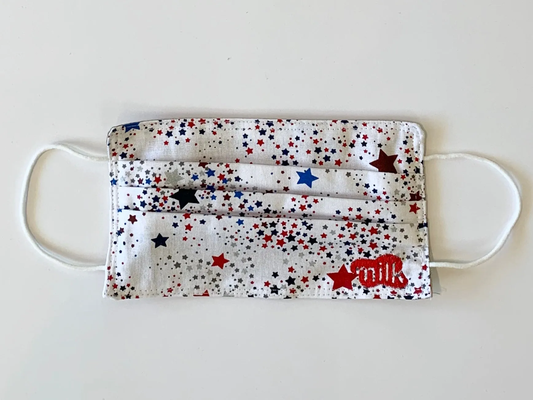 Red White and Blue Star Mask - One Size