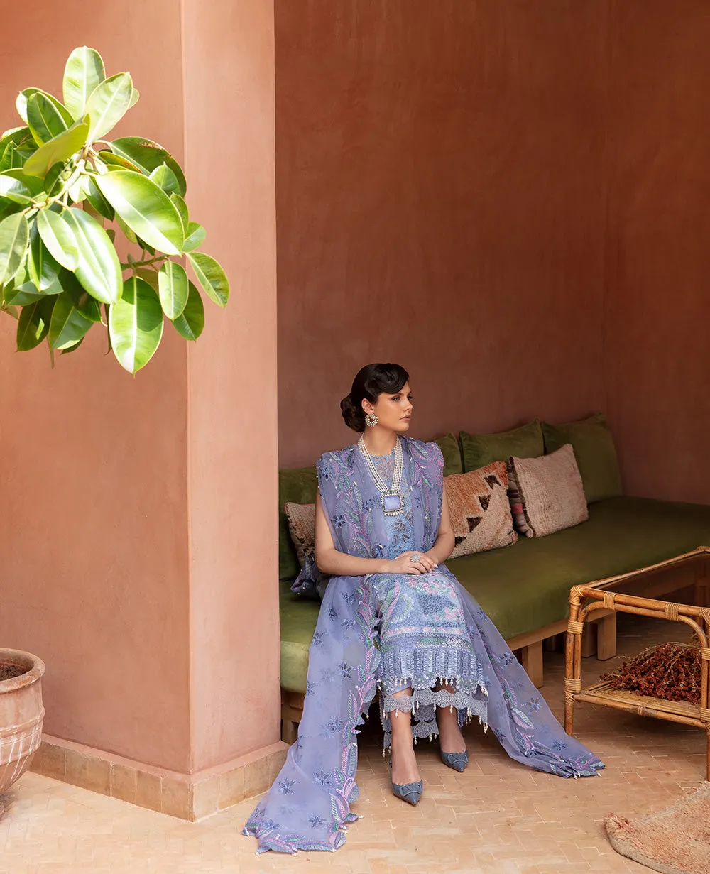 Republic Womenswear | Amaani - Eid Luxury Lawn 2023 | D4-B- SEPAL