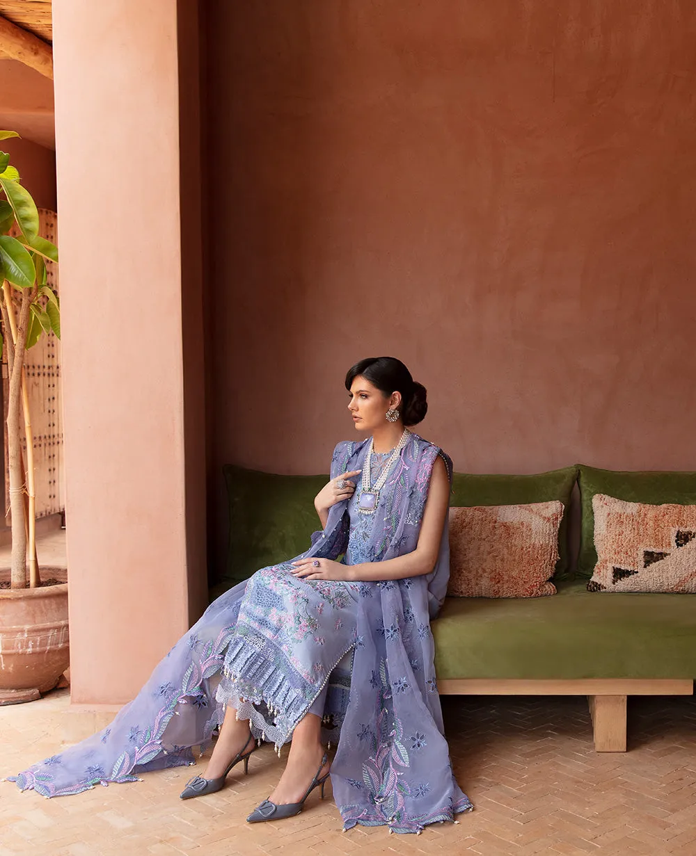Republic Womenswear | Amaani - Eid Luxury Lawn 2023 | D4-B- SEPAL