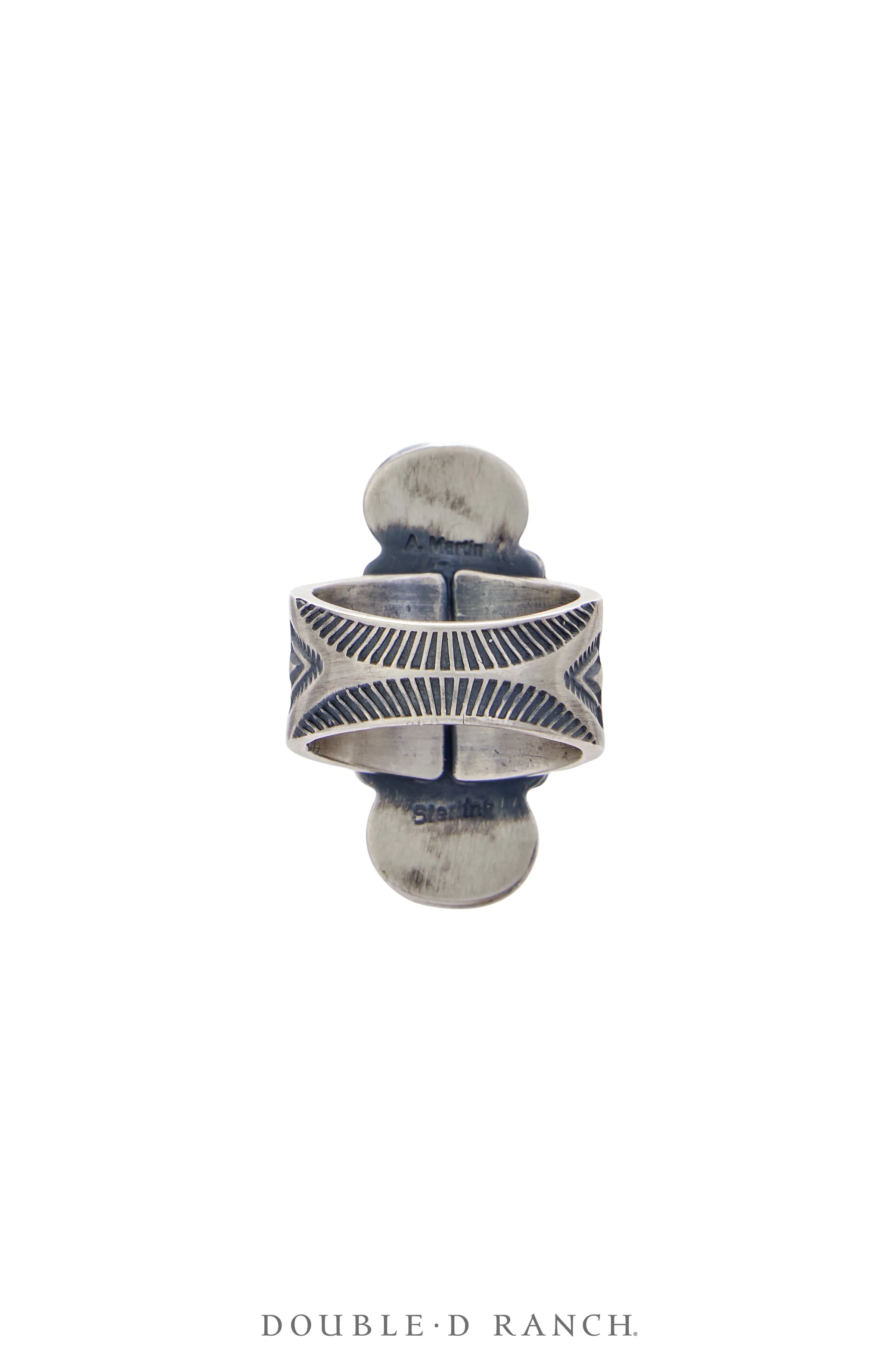 Ring, Cluster, Turquoise, Palomino Mine, Hallmark, Contemporary, 6, 1710