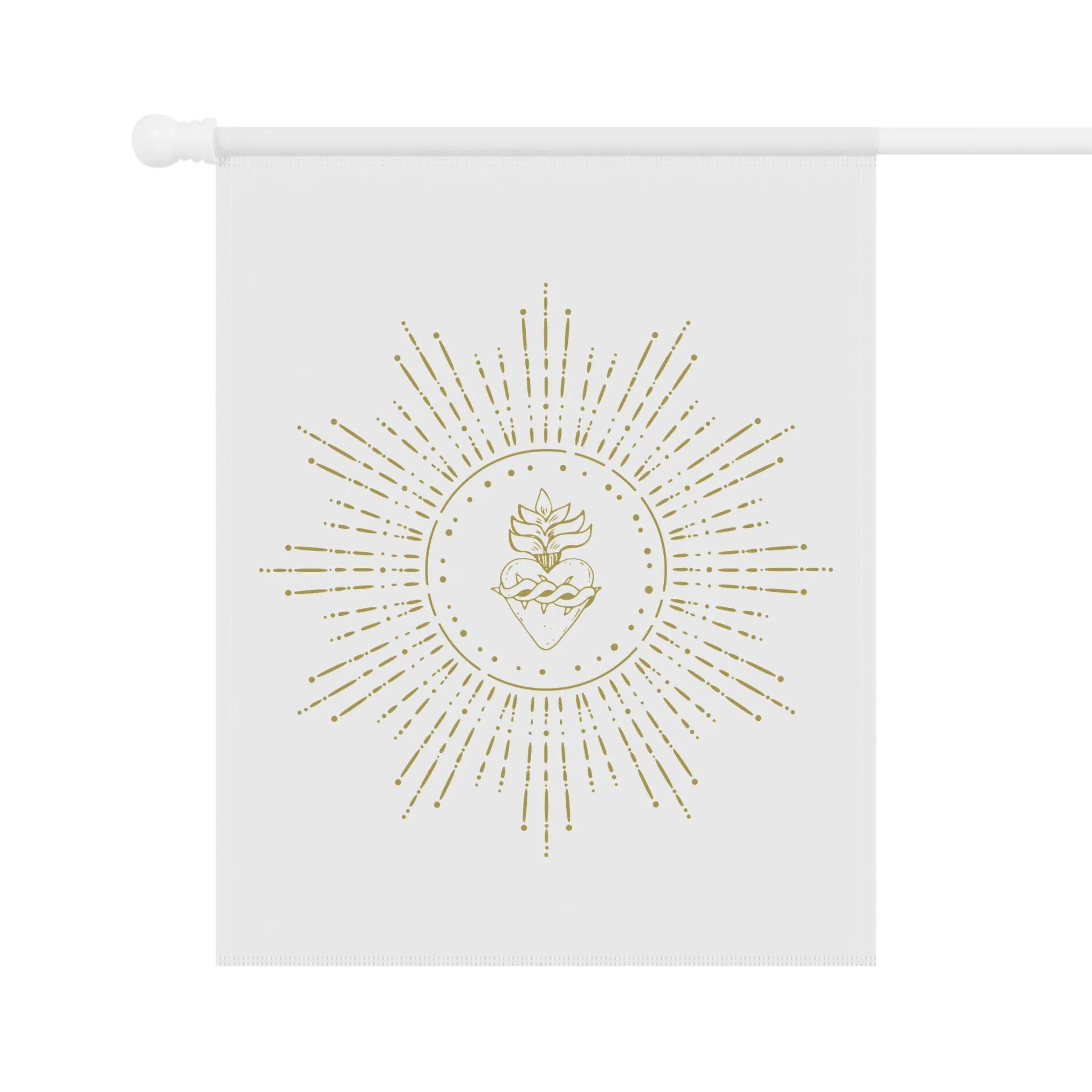 Sacred Heart of Jesus Garden Flag | House Banner