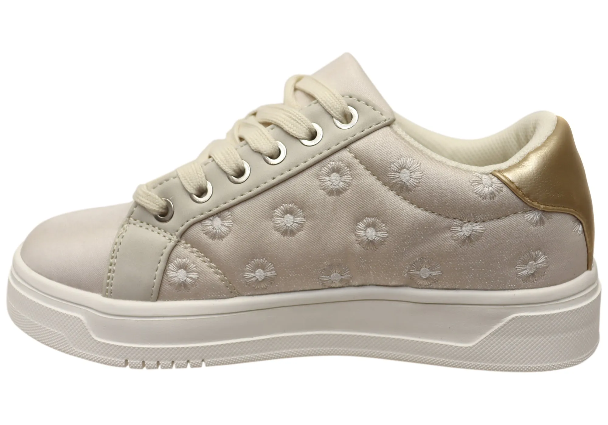 Scholl Orthaheel Womens Paisley Comfortable Supportive Sneakers