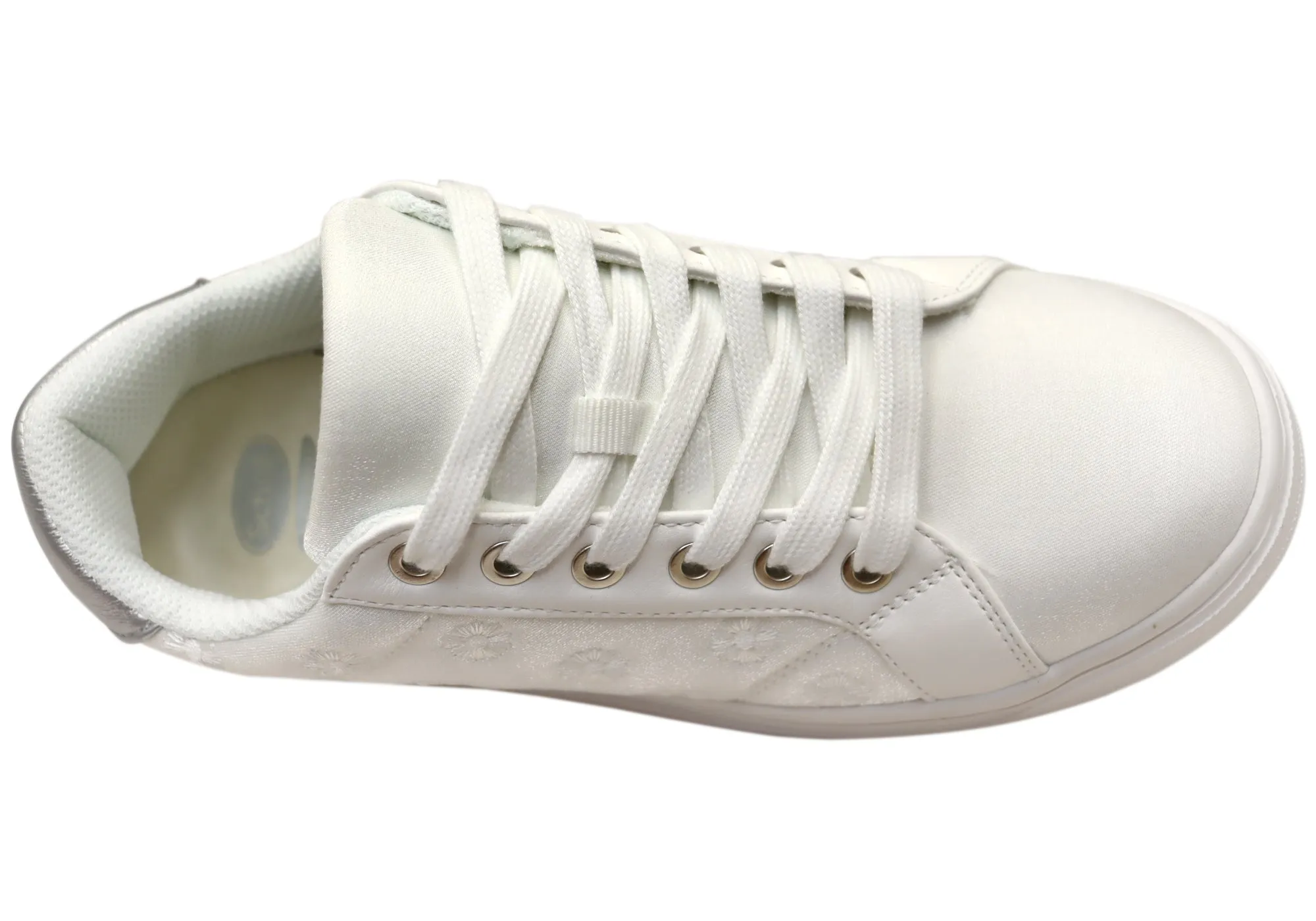 Scholl Orthaheel Womens Paisley Comfortable Supportive Sneakers