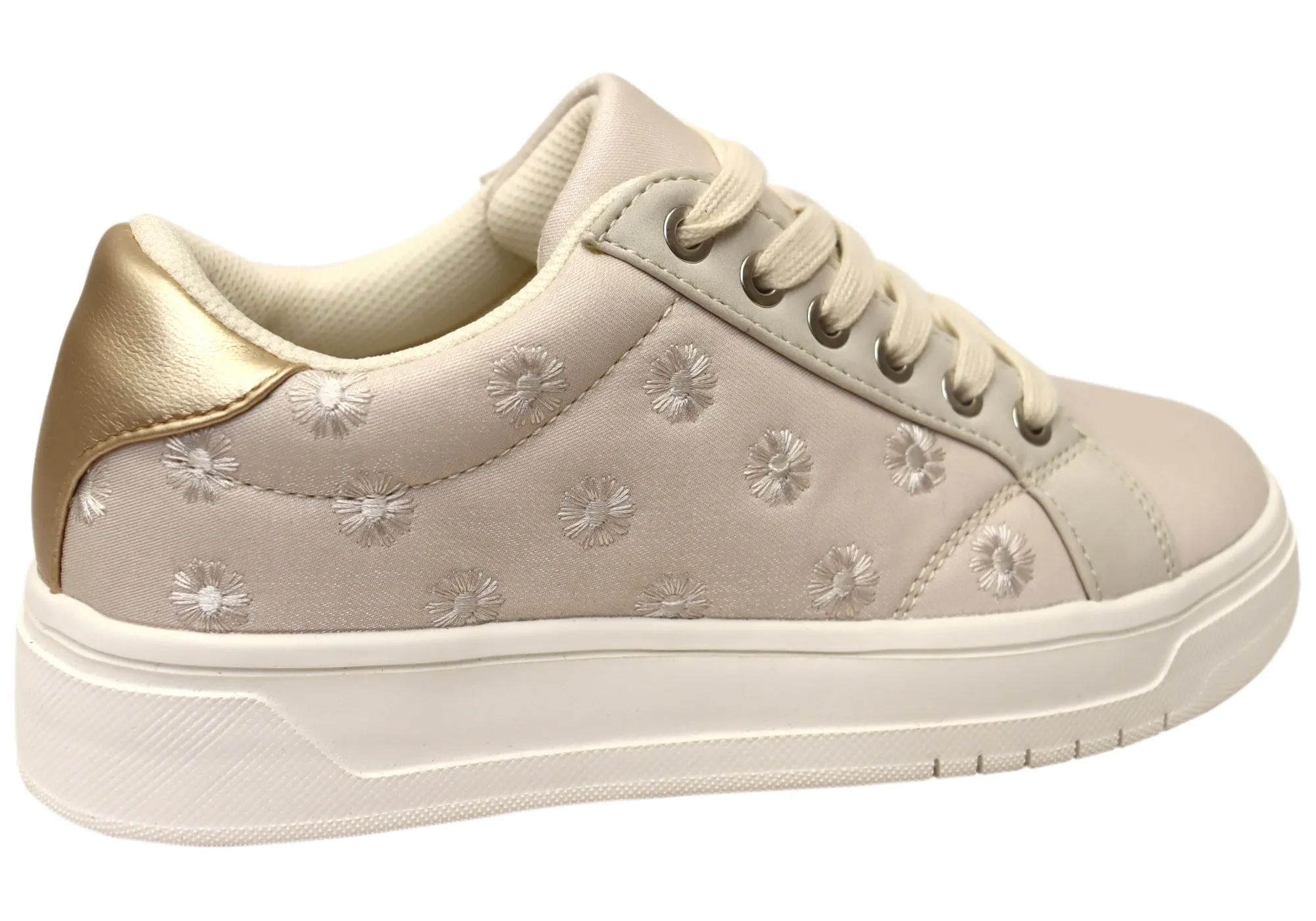 Scholl Orthaheel Womens Paisley Comfortable Supportive Sneakers