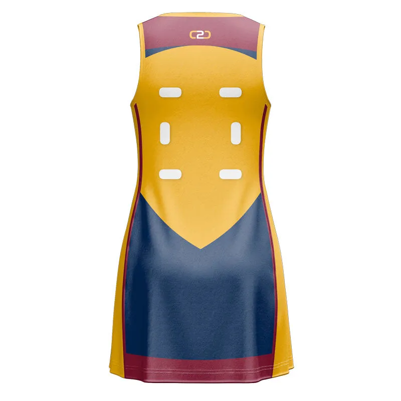 Sharni Layton 10 Core Netball Dress New Fit Custom Design Your Own