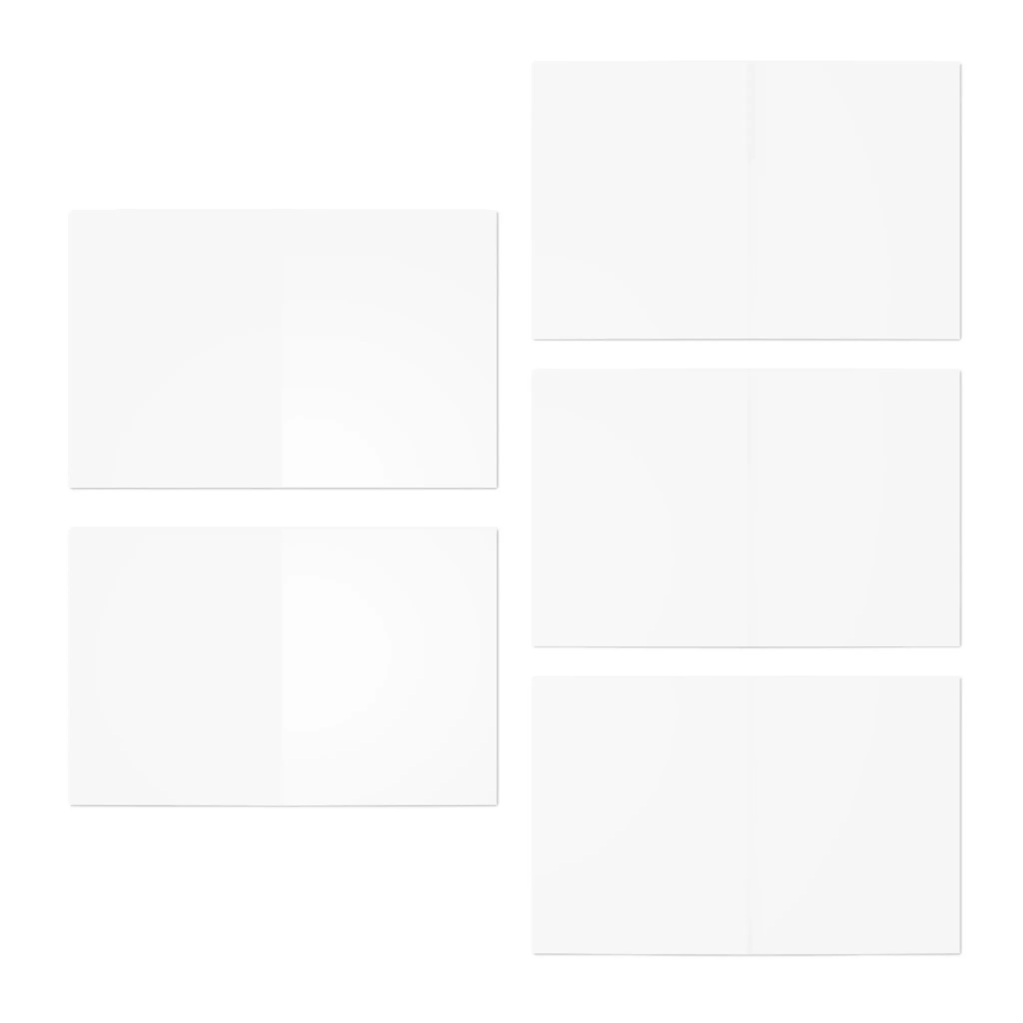 Silver and Golden Soror Multi-Design Greeting Cards (5-Pack)