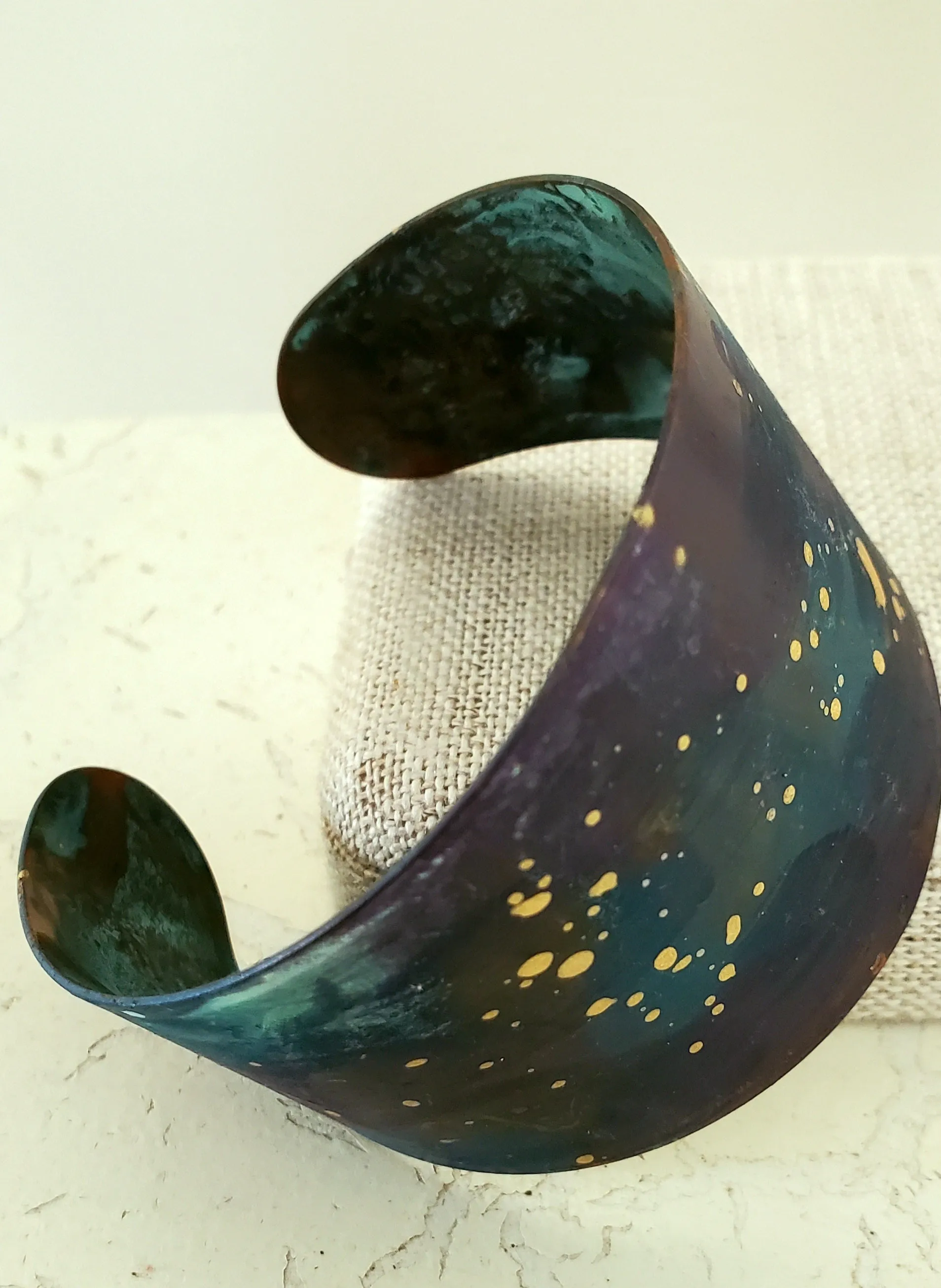 Speckled Cuff Bracelet Cuff