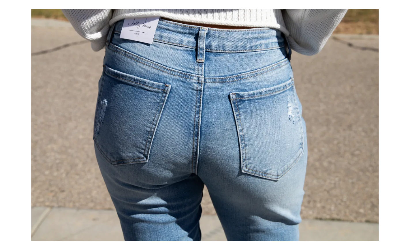 Sports mom jeans