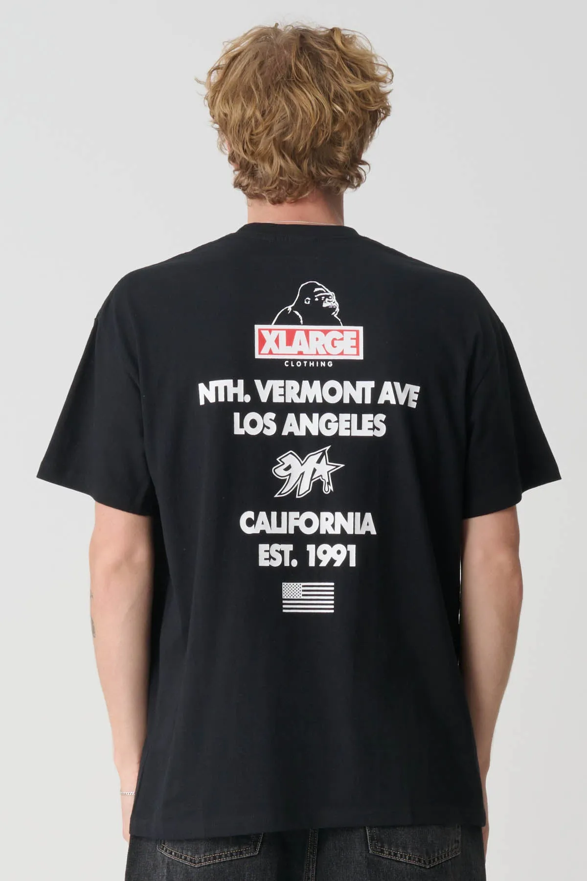 STACK TEE - BLACK