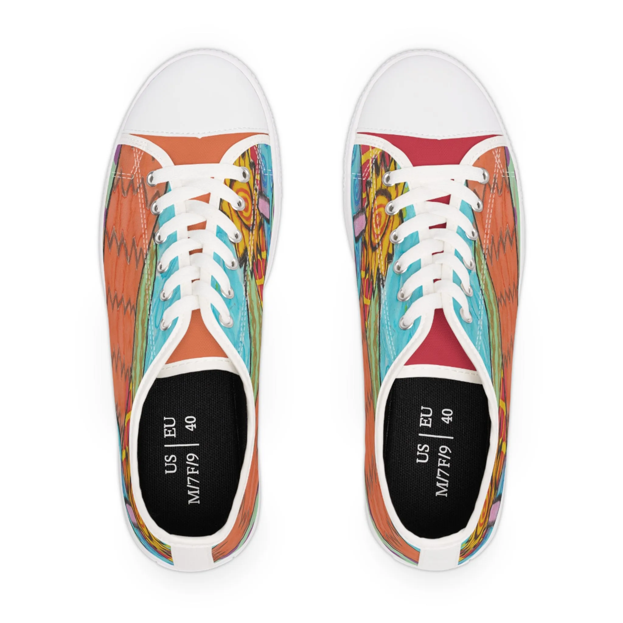 Sunflower Fields Women's Low Top Sneakers