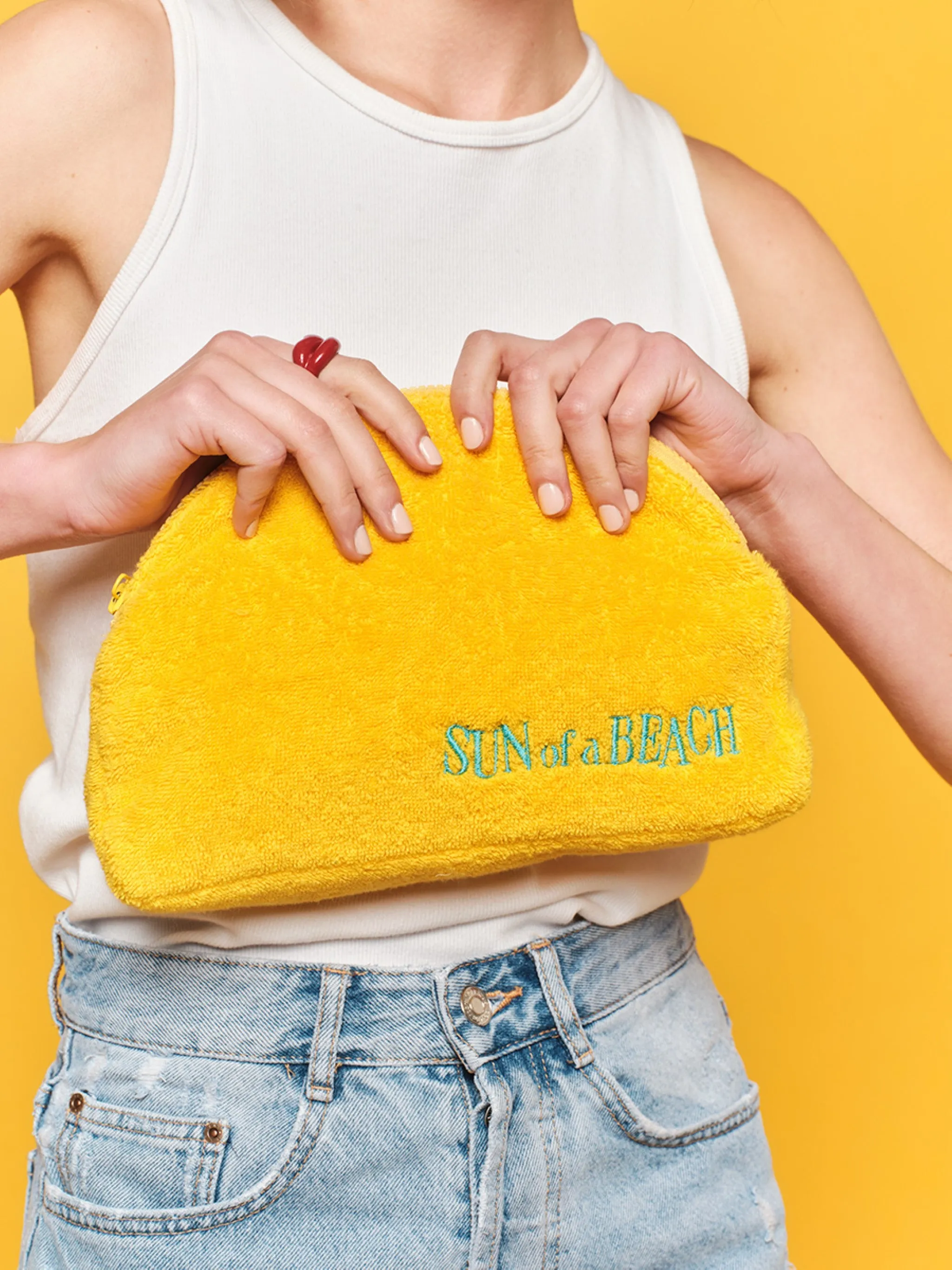 Super Yellow | Small Waterproof Luna Pouch